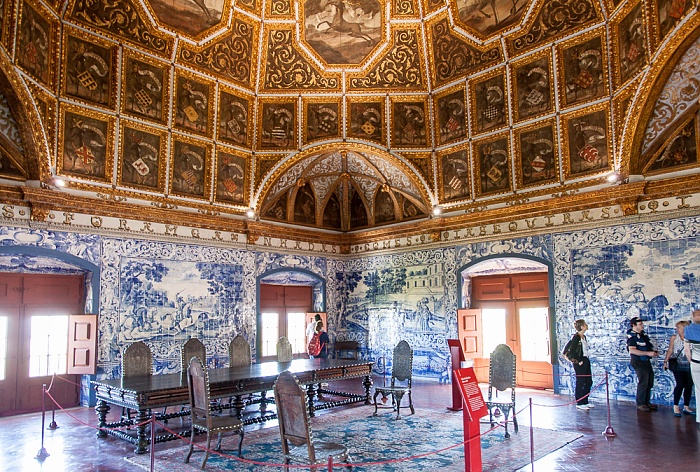 Palácio Nacional de Sintra: Sala dos Brasões Sintra