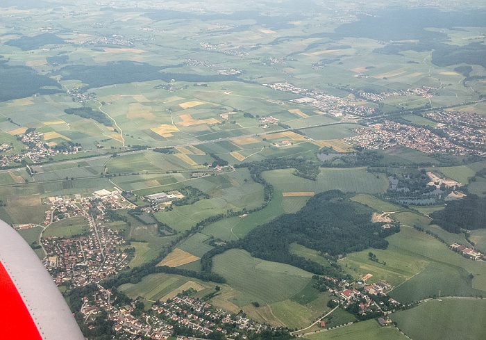 Bayern - Landkreis Freising Luftbild aerial photo