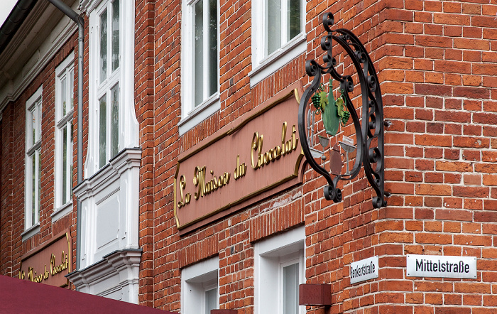 Holländisches Viertel: Benkertstraße / Mittelstraße - La Maison du Chocolat Potsdam