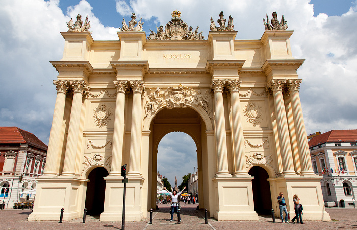 Potsdam Luisenplatz: Brandenburger Tor