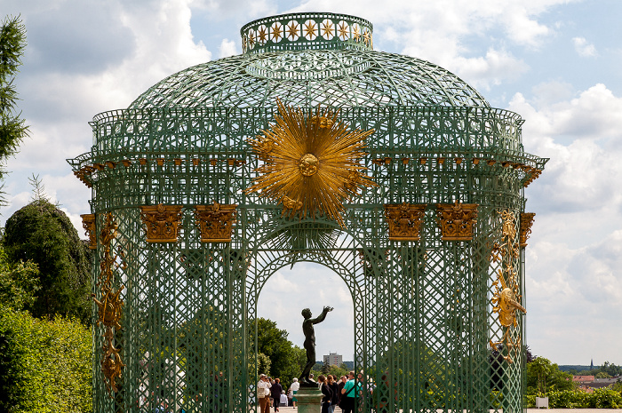 Park Sanssouci: Schloss Sanssouci - Östlicher Gitterpavillon Potsdam