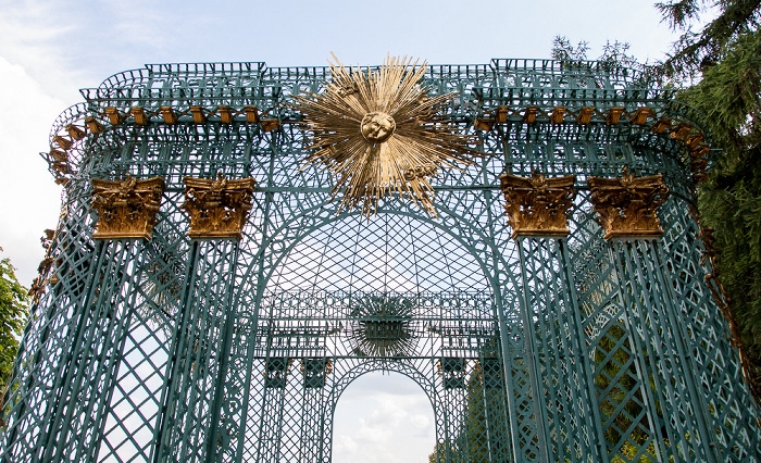 Potsdam Park Sanssouci: Schloss Sanssouci - Westlicher Gitterpavillon