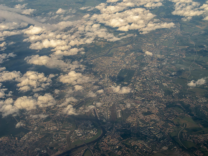 Sachsen Dresden Luftbild aerial photo