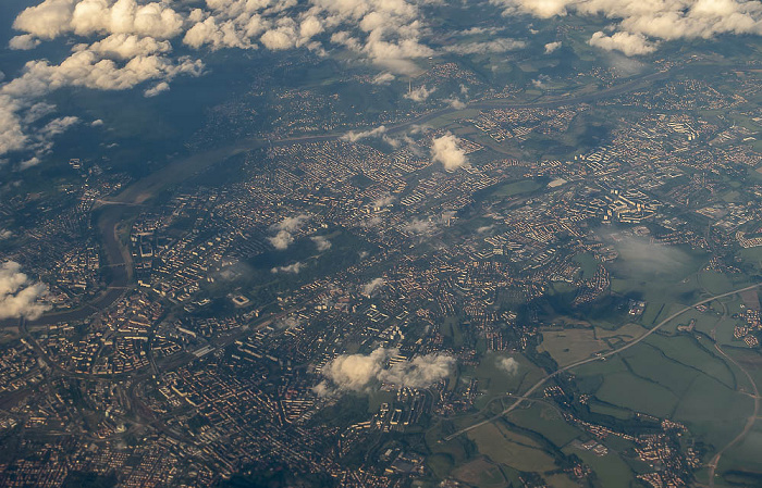 Sachsen Dresden Luftbild aerial photo