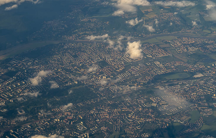 Sachsen Dresden Luftbild aerial photo