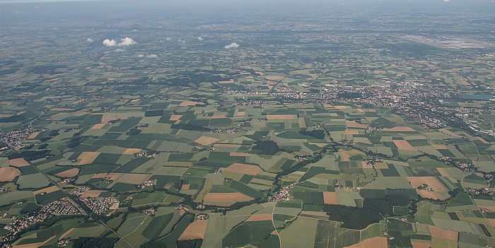 Bayern - Landkreis Erding Walpertskirchen Luftbild aerial photo