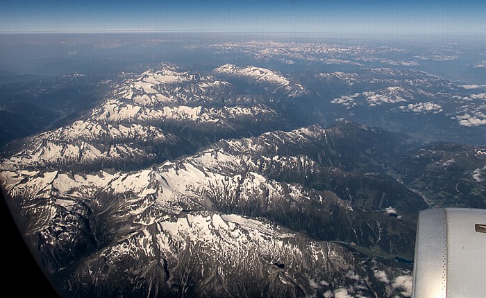 Tirol - Zillertaler Alpen Gerlostal Luftbild aerial photo