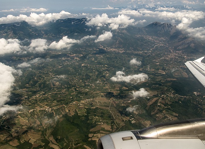 Kampanien - Provincia di Benevento: Taburno Camposauro Luftbild aerial photo