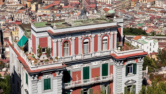 Neapel Blick vom Castel Sant' Elmo: Vomero