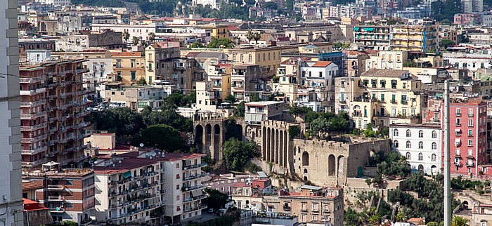 Blick von Vomero: Centro Storico - Montecalvario Neapel