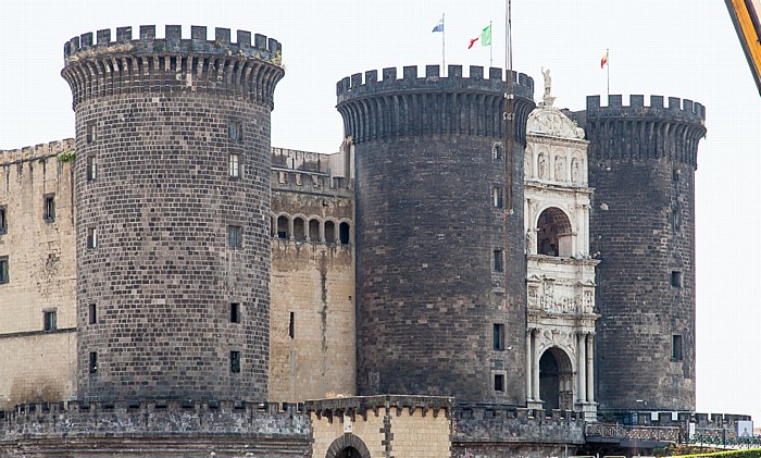 Centro Storico: Castel Nuovo Neapel