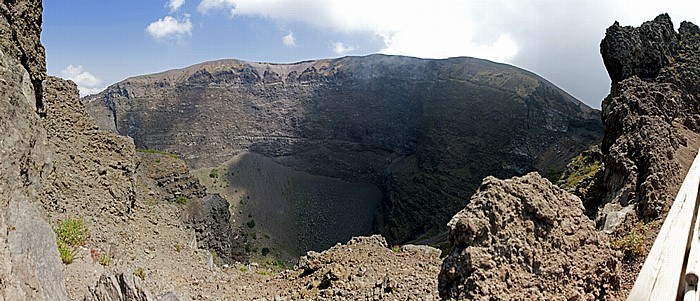 Nationalpark Vesuv (Parco nazionale del Vesuvio): Krater Vesuv