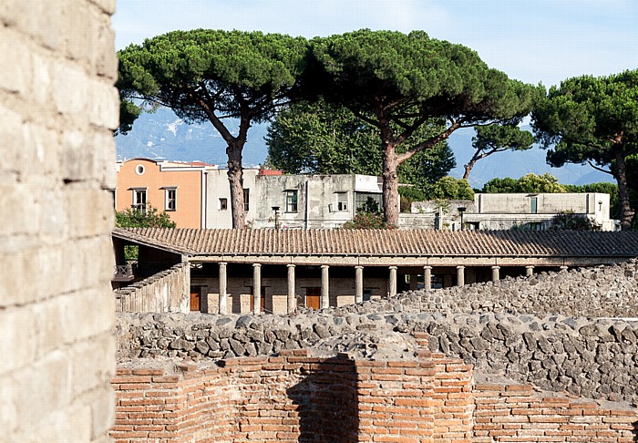 Pompeji Quadriportico del Teatri (Gladiatorenkaserne)