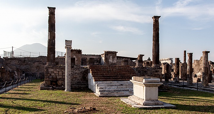 Forum: Tempel des Apollon Pompeji