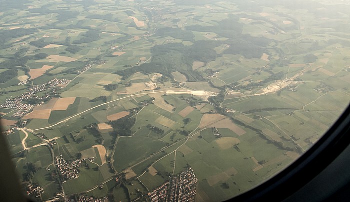 Bayern - Landkreis Erding Luftbild aerial photo