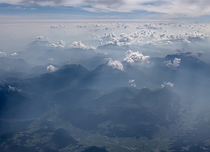 Alpen Luftbild aerial photo