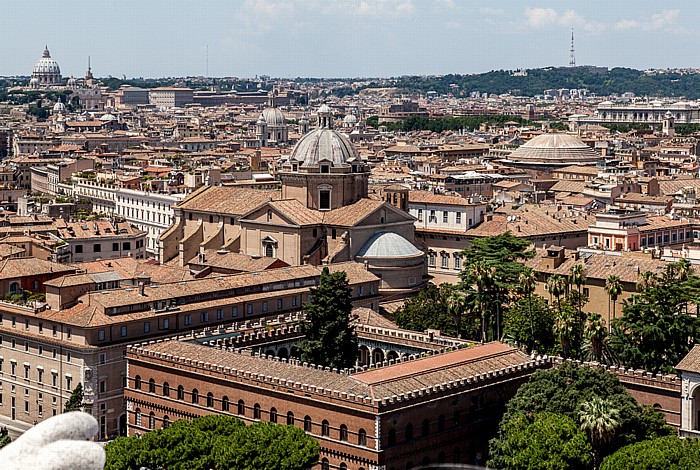 Blick vom Monumento Vittorio Emanuele II: Altstadt Rom