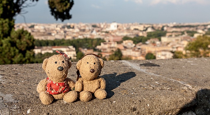 Rom Trastevere: Gianicolo - Teddine und Teddy