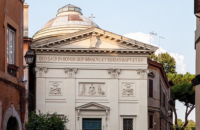 Trastevere: Chiesa di San Giovanni della Malva in Trastevere Rom
