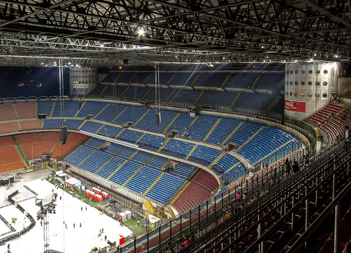 Giuseppe-Meazza-Stadion (San Siro): Nach dem Robbie Williams-Konzert Mailand
