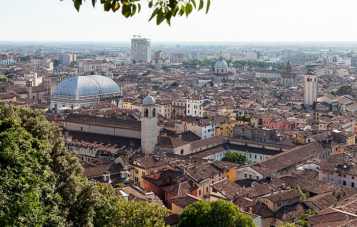 Blick vom Castello di Brescia: Centro Storico Brescia