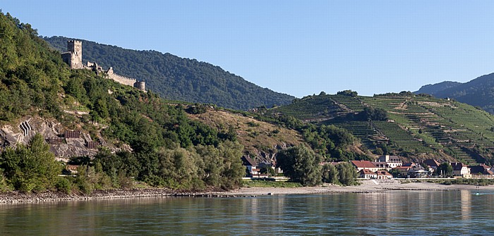 Wachau: Donau, Weinberge Spitz