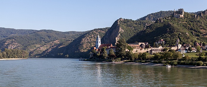 Wachau: Donau, Stift Dürnstein, Ruine Dürnstein