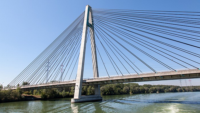 Tulln an der Donau Donau, Rosenbrücke