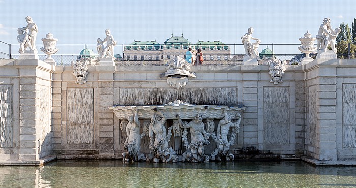 Schlossanlage Belvedere: Belvederegarten Wien