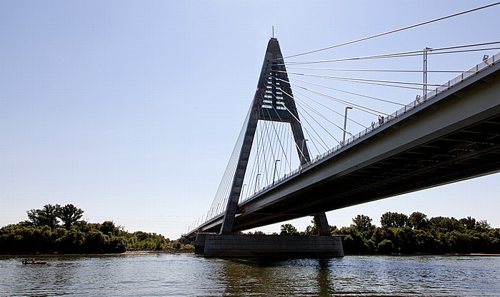 Budapest Donau, Megyeri-Brücke (Megyeri híd)