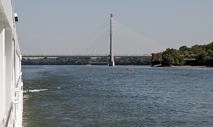 Budapest Donau, Megyeri-Brücke (Megyeri híd)