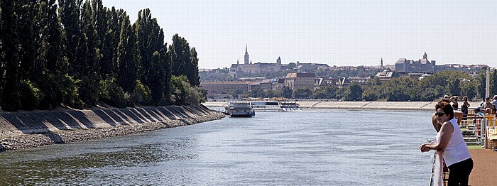 Budapest Donau Burgberg Margareteninsel Matthiaskirche