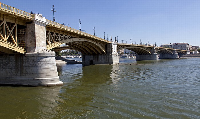 Donau, Margaretenbrücke (Margit hid) Budapest