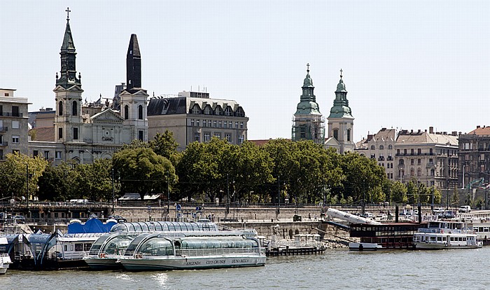 Budapest Pest, Donau Griechisch-orthodoxe Kirche Innerstädtische Pfarrkirche