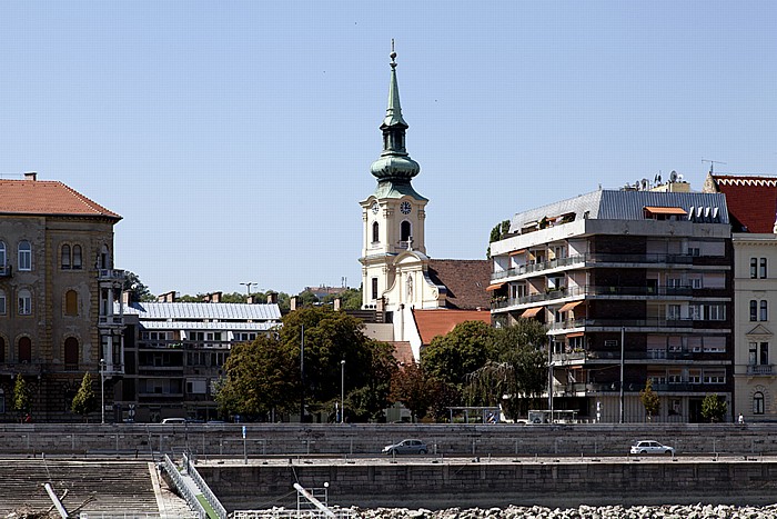 Budapest Buda: Pfarrkiche von Tabán (Tabáni Plébániatemplom)