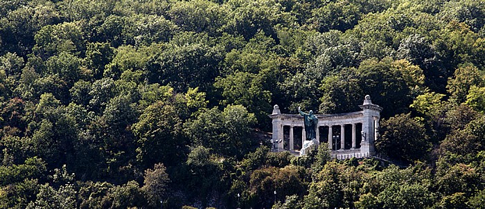 Budapest Buda: Gellértberg (Gellért-hegy) - Gellértdenkmal