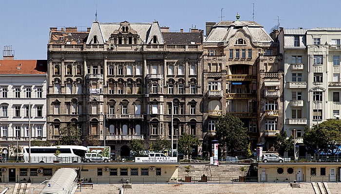 Budapest Pest: Donauufer