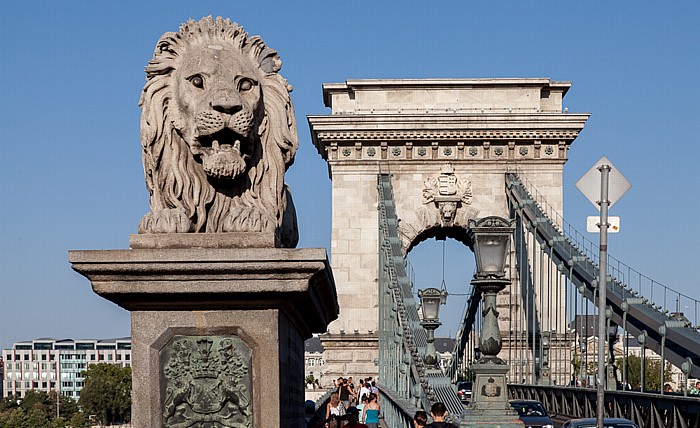 Budapest Kettenbrücke (Széchenyi Lánchíd)