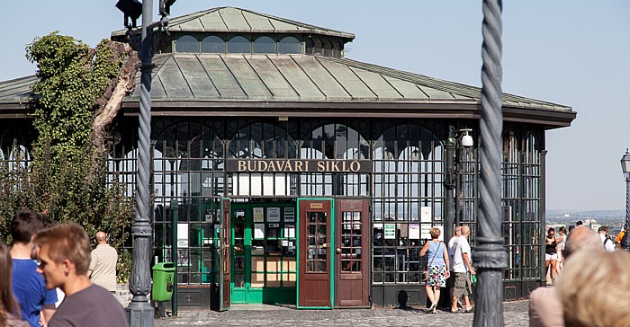 Budapest Burgberg: Budavári Sikló (Bergstation)