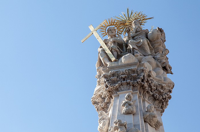 Budapest Burgberg: Dreifaltigkeitssäule (Szentháromság-szobor)