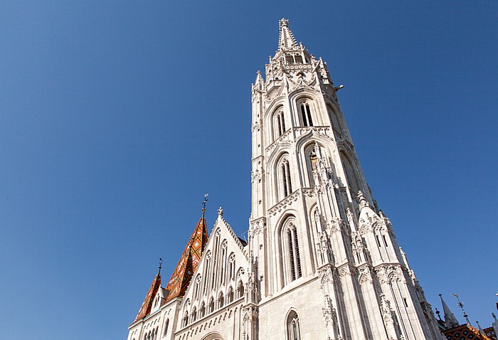 Budapest Burgberg: Matthiaskirche (Mátyás templom)