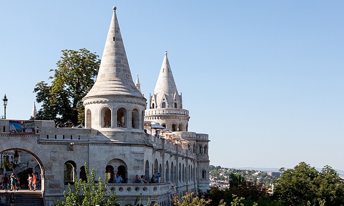 Budapest Burgberg: Fischerbastei (Halászbástya)