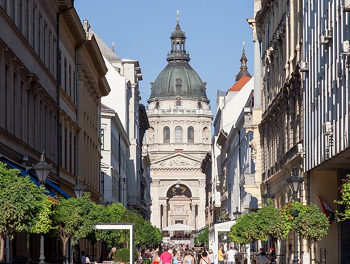 Pest: Zrínyi utca, St.-Stephans-Basilika (Szent István-bazilika) Budapest