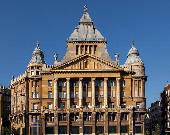 Budapest Pest: Deák Ferenc tér - Anker-Haus (Anker-palota)