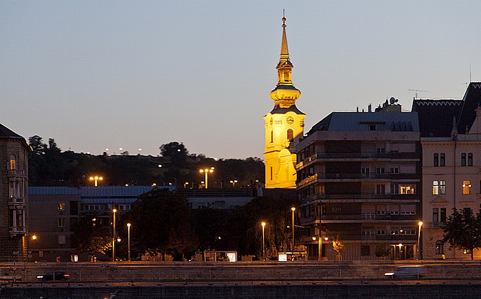 Budapest Buda: Pfarrkiche von Tabán (Tabáni Plébániatemplom)