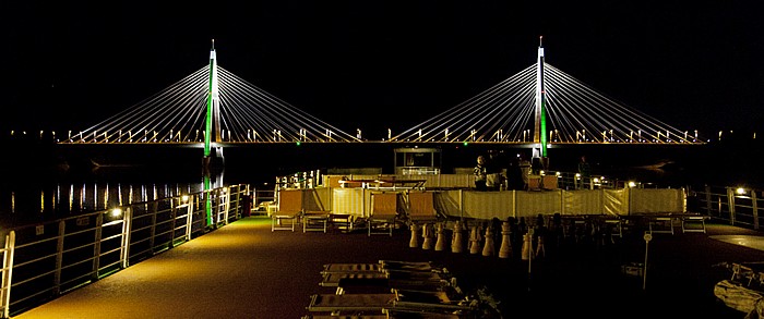 Budapest Donau, Megyeri-Brücke (Megyeri híd)