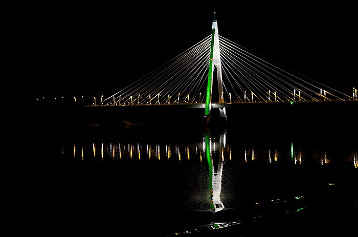 Donau, Megyeri-Brücke (Megyeri híd) Budapest