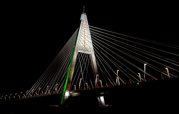 Donau, Megyeri-Brücke (Megyeri híd) Budapest