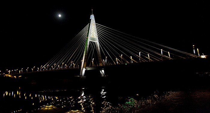 Budapest Donau, Megyeri-Brücke (Megyeri híd)