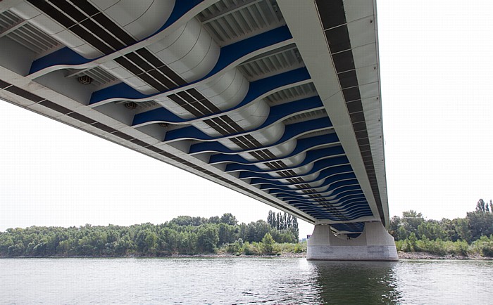 Donau, Apollo-Brücke (Most Apollo) Bratislava